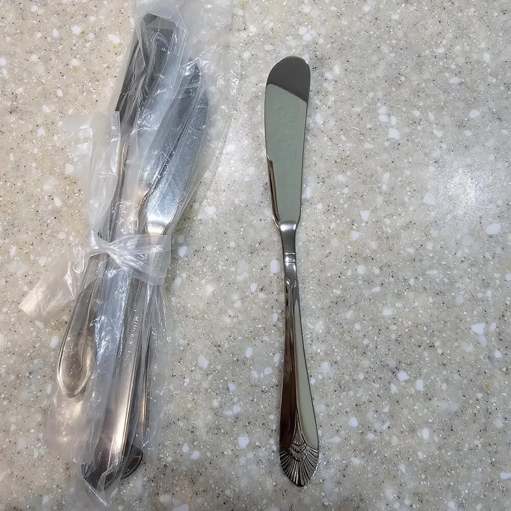Delco 18/80 Butter Knives Set Of 6 New